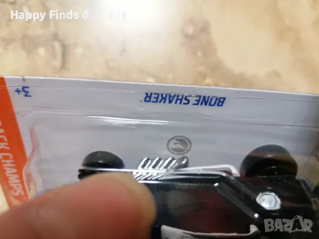 💕🧸 Hot Wheels Bone Shaker  HW Track Champs  Treasure hunt, снимка 5 - Колекции - 46854260