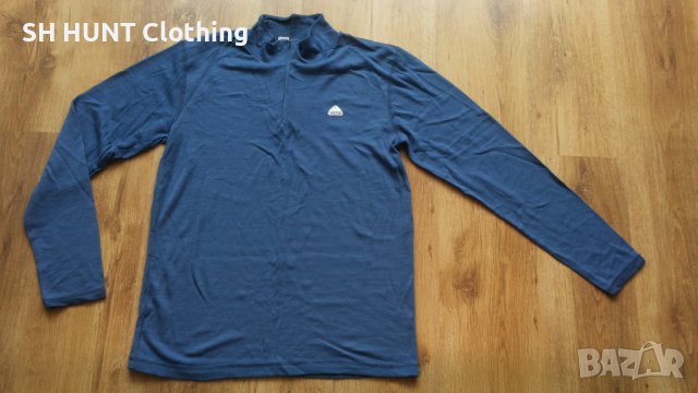 VARDE Norsk Design 52% Merino Wool за лов риболов и туризъм L термо блуза 52% Мерино Вълна - 339