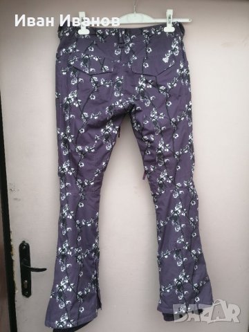 BURTON DryRide White Collection Da Nang  дамски ски/сноуборд панталон размер Л, снимка 7 - Зимни спортове - 38644878