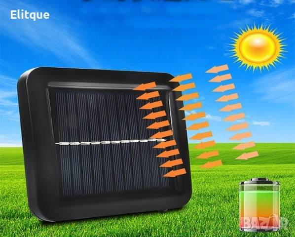 Соларна индукционна лампа от две части с 56 LED и 100 COB диода, снимка 7 - Други - 52832317