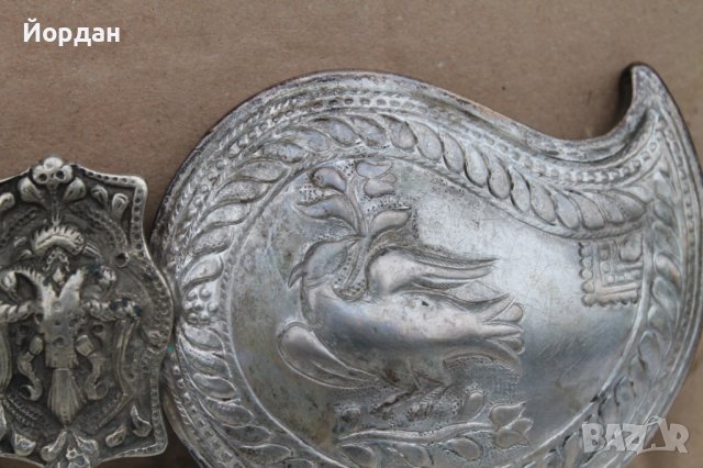Сребърни възрожденски пафти, снимка 6 - Антикварни и старинни предмети - 38288810