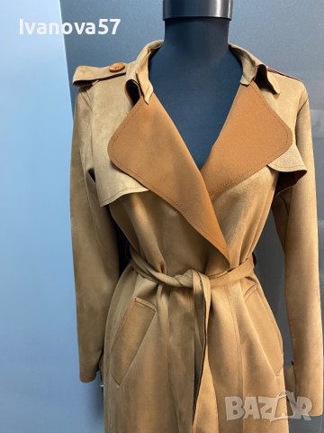 Палто велур , снимка 3 - Палта, манта - 38651874