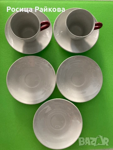 Чинийки с чашки, снимка 2 - Други - 51144699