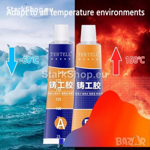  СУПЕР ЗДРАВО ЛЕПИЛО ЗА МЕТАЛ И ПЛАСТМАСА METAL REPAIR, снимка 3 - Други инструменти - 38426420