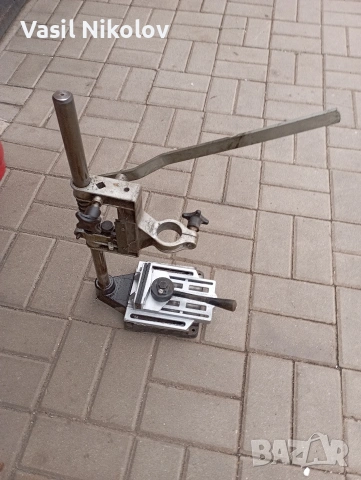 Стойка за бормашина Елпром Ловеч и менгеме 