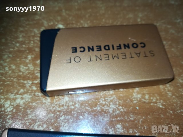 маркови метални запалки черна/златна 1012201411, снимка 7 - Колекции - 31075284