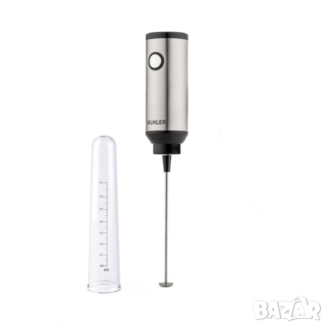 Фрапе миксер ръчен Muhler, 25W, Метално тяло, снимка 4 - Друга електроника - 52097911
