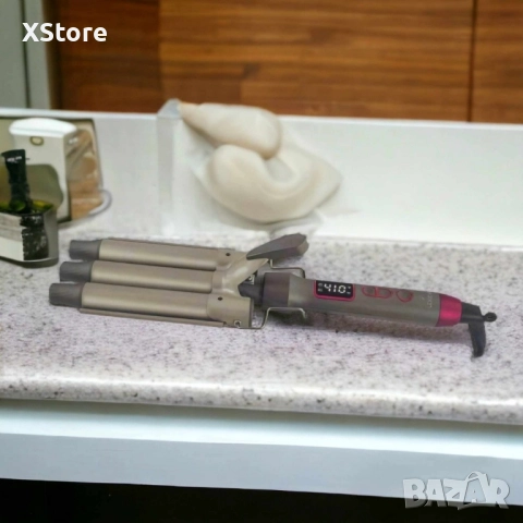 Тройна маша за коса Lexical LCI-4915, снимка 5 - Маши за коса - 52508345