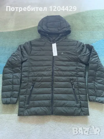 Мъжко яке на Калвин Клайн, ново, с етикет, М размер