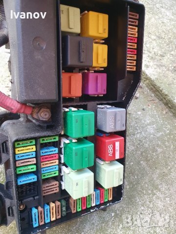 Бушонно табло за бмв е36 релета бушони