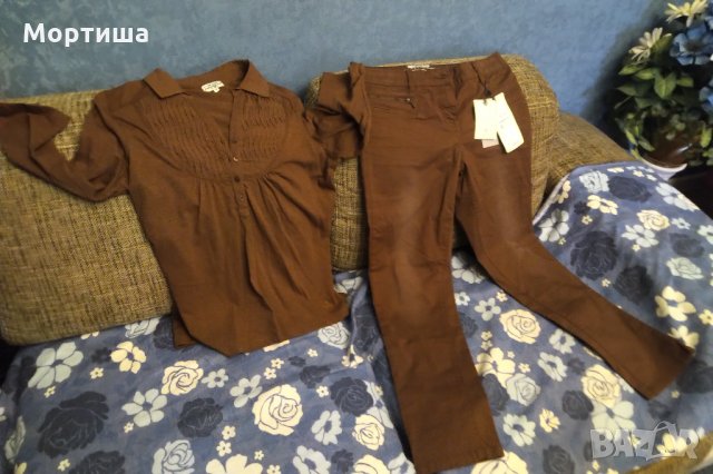 Tom Tailor  нов лот панталон блуза РАЗПРОДАЖБА, снимка 2 - Комплекти - 29979132