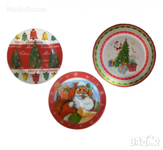 Коледна чиния - перфектният избор за празничната трапеза, снимка 4 - Чинии - 48318335