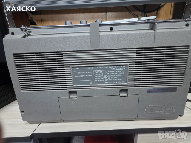 AIWA CS-550, снимка 8 - Радиокасетофони, транзистори - 52738517