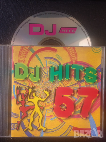 DJ Hits Vol. 57 - компилация dance музика от 90-те  , снимка 1 - CD дискове - 44660209