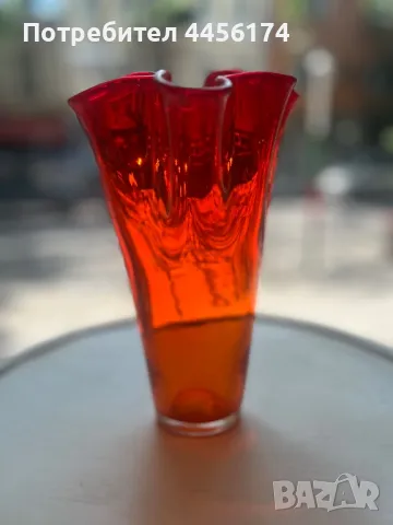 Огнена красавица Ваза-ръчна изработка 