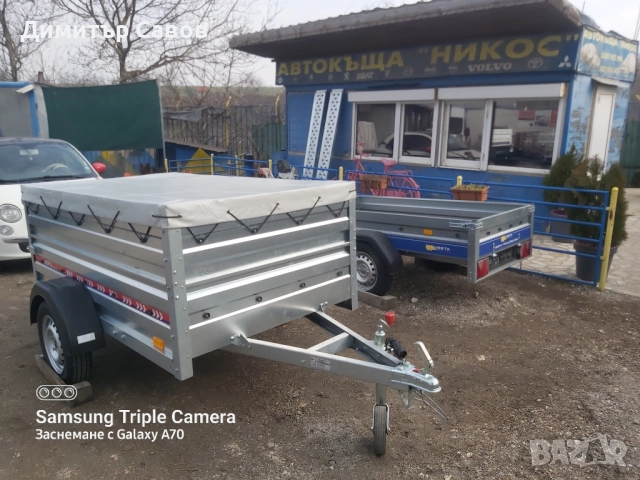 Туристическо ремарке REPO RPP с допълнителни канати и плосък брезент, снимка 9 - Ремаркета - 52008361