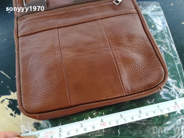 КАФЯВА КОЖЕНА ЧАНТА 1907251805, снимка 16 - Чанти - 51074949