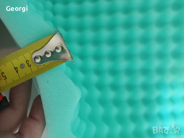 Мемори Пяна Топ, Нова, 3см дебелина, 190х135см, снимка 3 - Матраци - 54026872