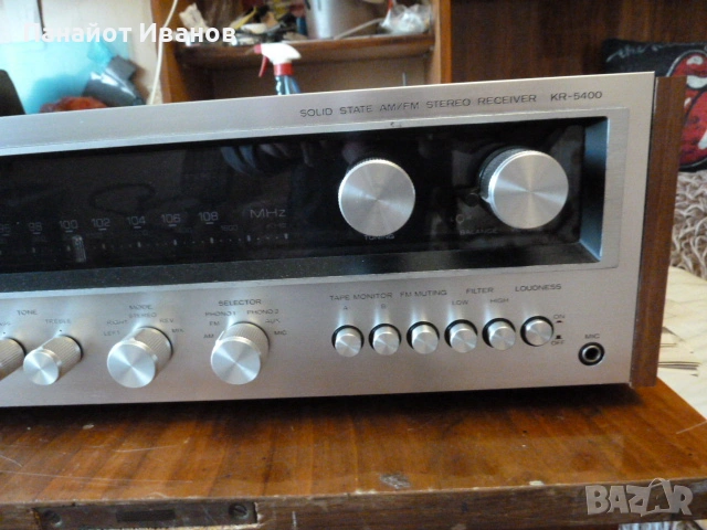 Kenwood KR-5400 , снимка 4 - Ресийвъри, усилватели, смесителни пултове - 54333891