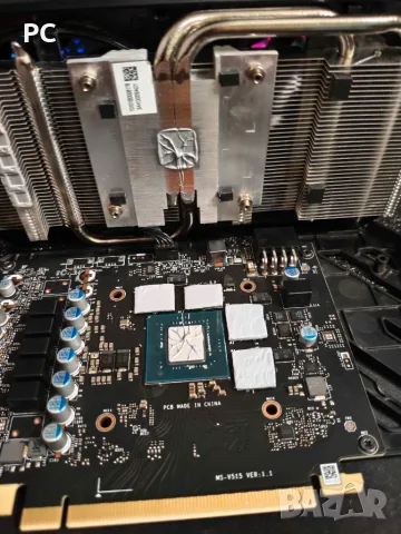 MSI GeForce RTX 4060 Ti VENTUS 2X BLACK 8GB GDDR6 Тествана и обслужена с падове/паста, снимка 5 - Видеокарти - 55062447