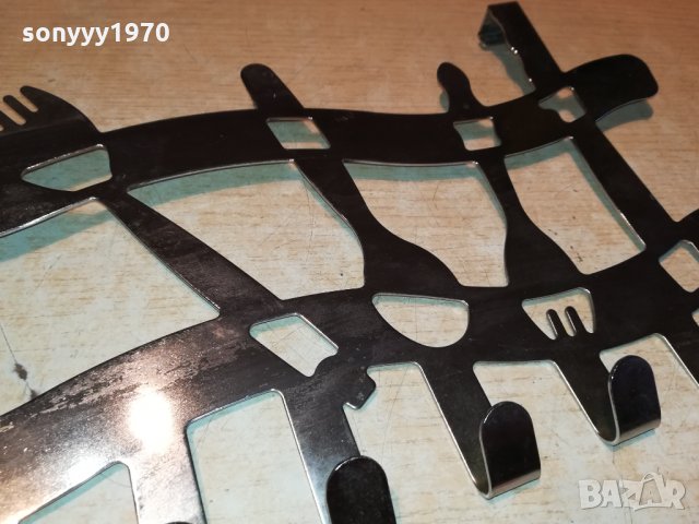 ЗАКАЧАЛКА-40Х22СМ-ИНОКС-ВНОС ГЕРМАНИЯ 0110211035, снимка 8 - Колекции - 34312737