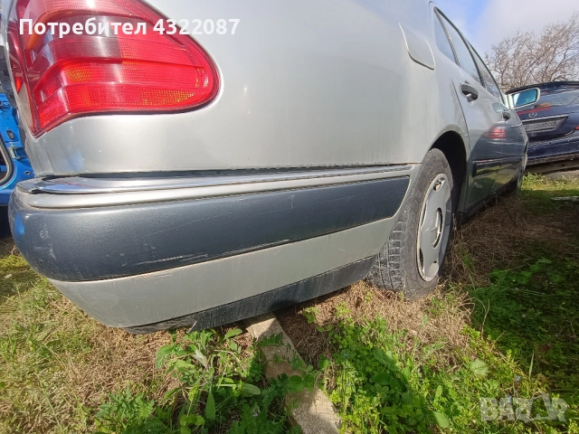 Задна броня за Mercedes-Benz  w210 1997г, снимка 5 - Части - 54230253