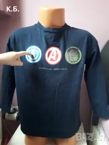 Блуза  MARVEL р-р 116, снимка 6 - Детски Блузи и туники - 49022805