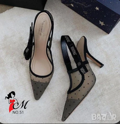 обувки на ток christian dior , снимка 8 - Дамски елегантни обувки - 51327332
