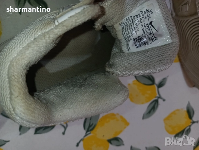 Nike N 27,5 кожени - 12 лв, снимка 6 - Детски маратонки - 51704831