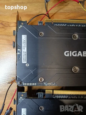 Видео карти Gigabyte RX 570 4gb gaming rev 1, снимка 3 - Видеокарти - 50495029