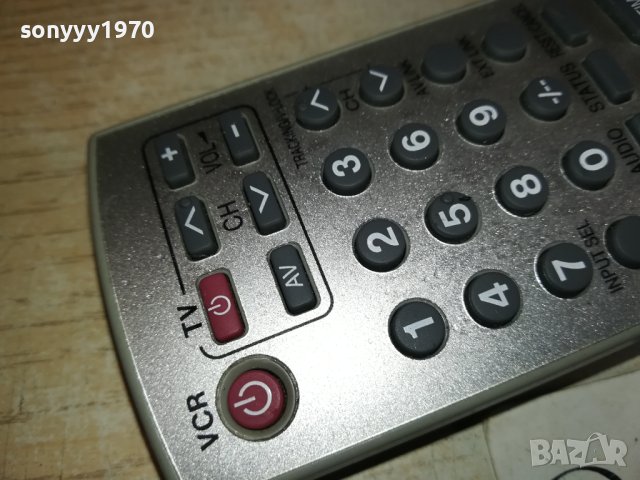 PANASONIC VCR/TV-REMOTE CONTROL-ВНОС SWISS 1402241600, снимка 4 - Дистанционни - 44292887