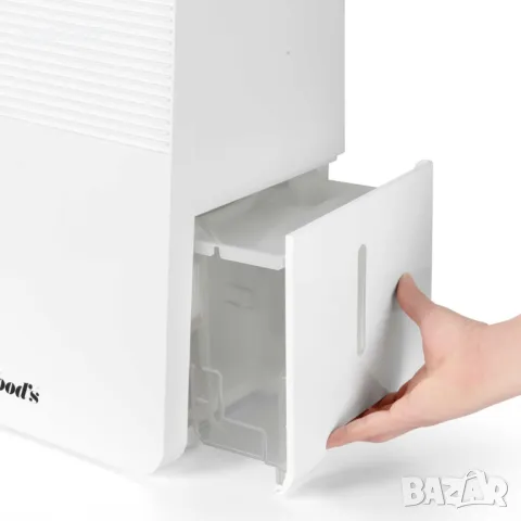 Влагоуловител Wood’s MDK11, За бани, До 40 m², 10l/24h * Безплатна доставка, снимка 4 - Влагоабсорбатори и влагоуловители - 49600085