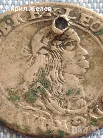 Сребърна монета 6 кройцера 1671г. Леополд първи Кремниц Унгария 12217, снимка 2 - Нумизматика и бонистика - 42915324