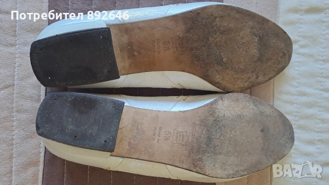 Дамски Бели обувки номер 38, снимка 6 - Дамски ежедневни обувки - 51785333