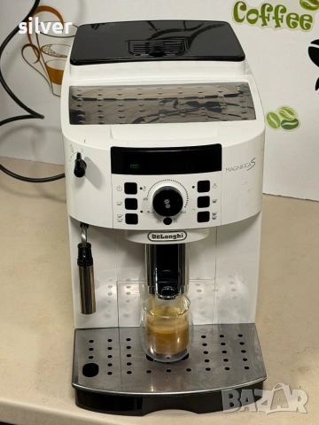 Кафемашина кафе автомат delonghi magnifica S с гаранция, снимка 6 - Кафемашини - 54131915