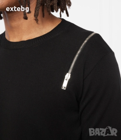 LES HOMMES памучен пуловер XXL, снимка 3 - Пуловери - 52515061