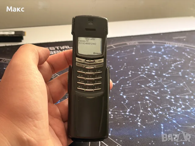 Легендарен Nokia 8910i – черен, 100% оригинал, напълно работещ, снимка 3 - Nokia - 56021429