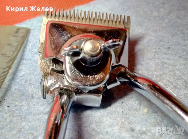MADE in CHINA Стара МАШИНКА За ПОДСТРИГВАНЕ КЛАСИЧЕСКИ РЕТРО МОДЕЛ За КОЛЕКЦИЯ 48325, снимка 7 - Антикварни и старинни предмети - 47597919
