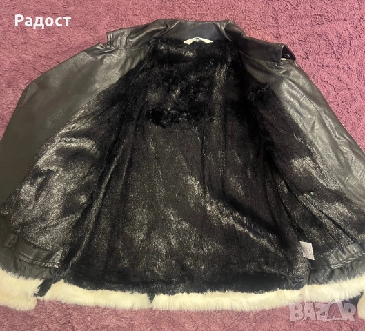 Страхотно италианско палтенце.Не обличано.Подарък ми е,но ми е малко., снимка 5 - Якета - 52641150