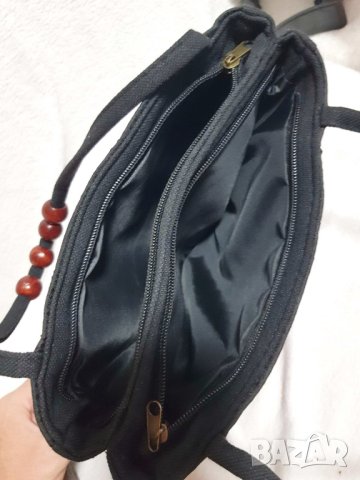 Национална бродирана платнена двустранна малка чанта Дамска дамска чанта Leisure Trend Retro, снимка 2 - Чанти - 42026491