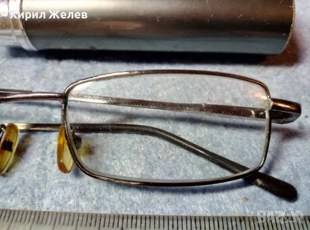 СТИЛНИ ВИНТИДЖ МОДЕЛ ДИОПТРИЧНИ ОЧИЛА с МЕТАЛЕН КАЛЪФ 37712, снимка 4 - Слънчеви и диоптрични очила - 47465122