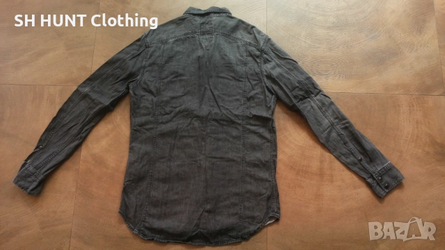 G-Star TAILOR Vintage Shirt размер M мъжа дънкова риза 21-59, снимка 2 - Ризи - 52730177