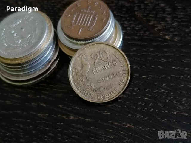 Монета - Франция - 20 франка | 1953г.