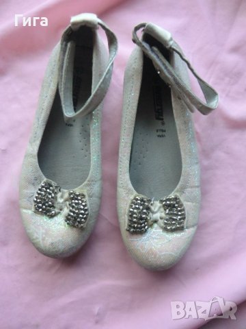 ефектни балеринки с каишка, снимка 2 - Детски обувки - 37566130