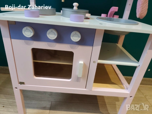 Розова дървена кухня, снимка 4 - Други - 53300754