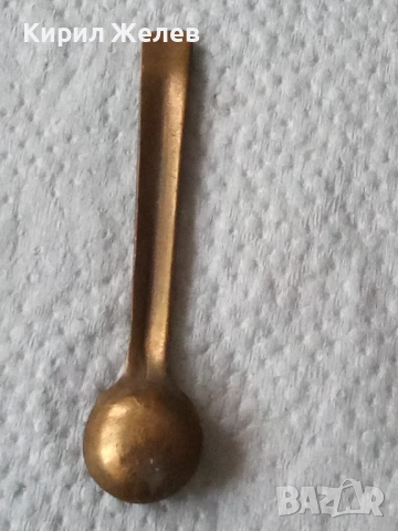 Лъжичка малка 52649, снимка 4 - Антикварни и старинни предмети - 52770378
