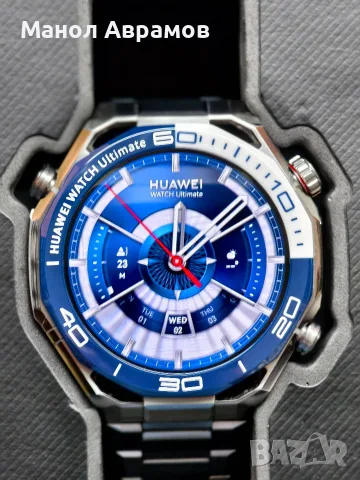 Huawei Watch Ultimate 2 Blue Titanium, снимка 3 - Смарт часовници - 55929768