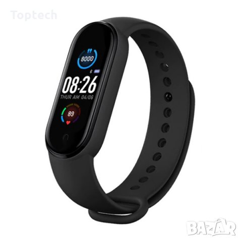 Фитнес Гривна Smart band M5 /черна/, снимка 2 - Смарт гривни - 30170886