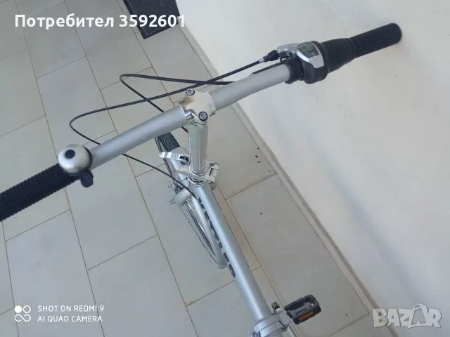 алуминиев сгъваем велосипед 20 цола., снимка 4 - Велосипеди - 56011709