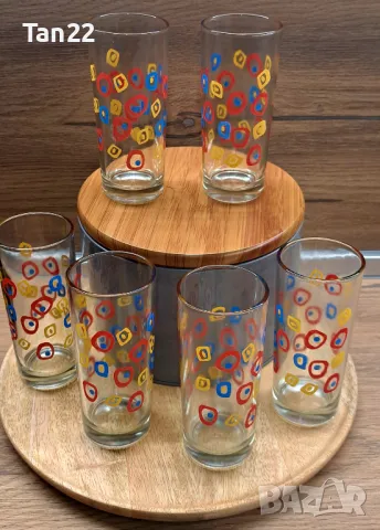 Комплект чаши за вода, снимка 6 - Чаши - 48789934